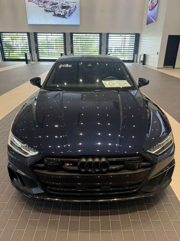 2020 Audi S7 presented for a pre-purchase inspection